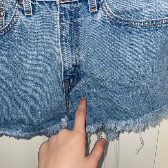 Vintage Silver Tab Levi Shorts 7/8 - Picture 3 of 6